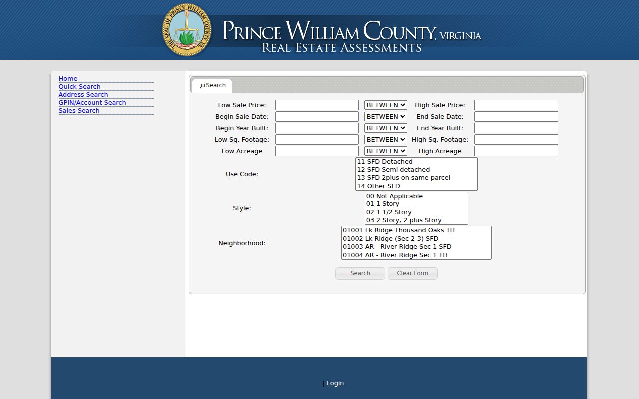 Cherry Hill ZIP code directory PublicAccessNow sales search fields